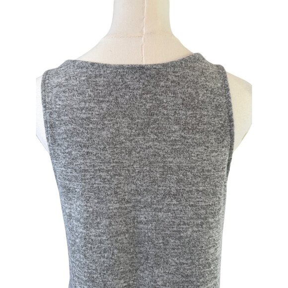 2/$25 Express One Eleven Gray Asymmetrical Hem Tank Top Size M - Picture 12 of 14